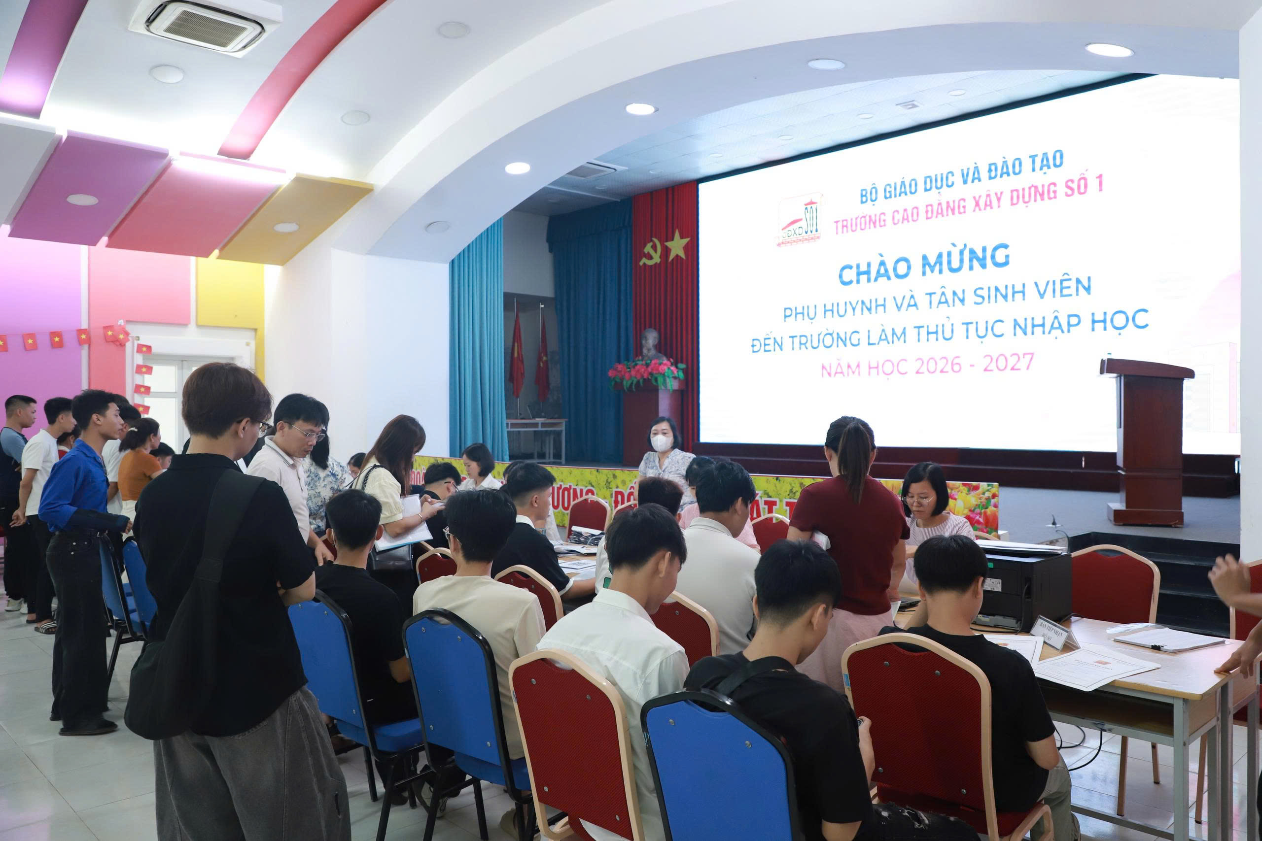 NHẬP HỌC TRÌNH ĐỘ CAO ĐẲNG ĐỢT 1 NĂM HỌC 2025 – 2026 