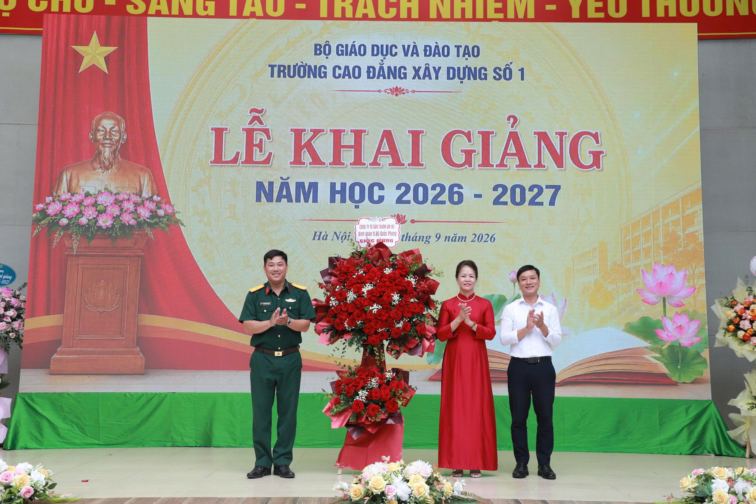 RỰC RỠ SẮC MÀU NGÀY HỘI KHAI TRƯỜNG TRƯỜNG NĂM HỌC 2026 – 2027 TẠI CTC1