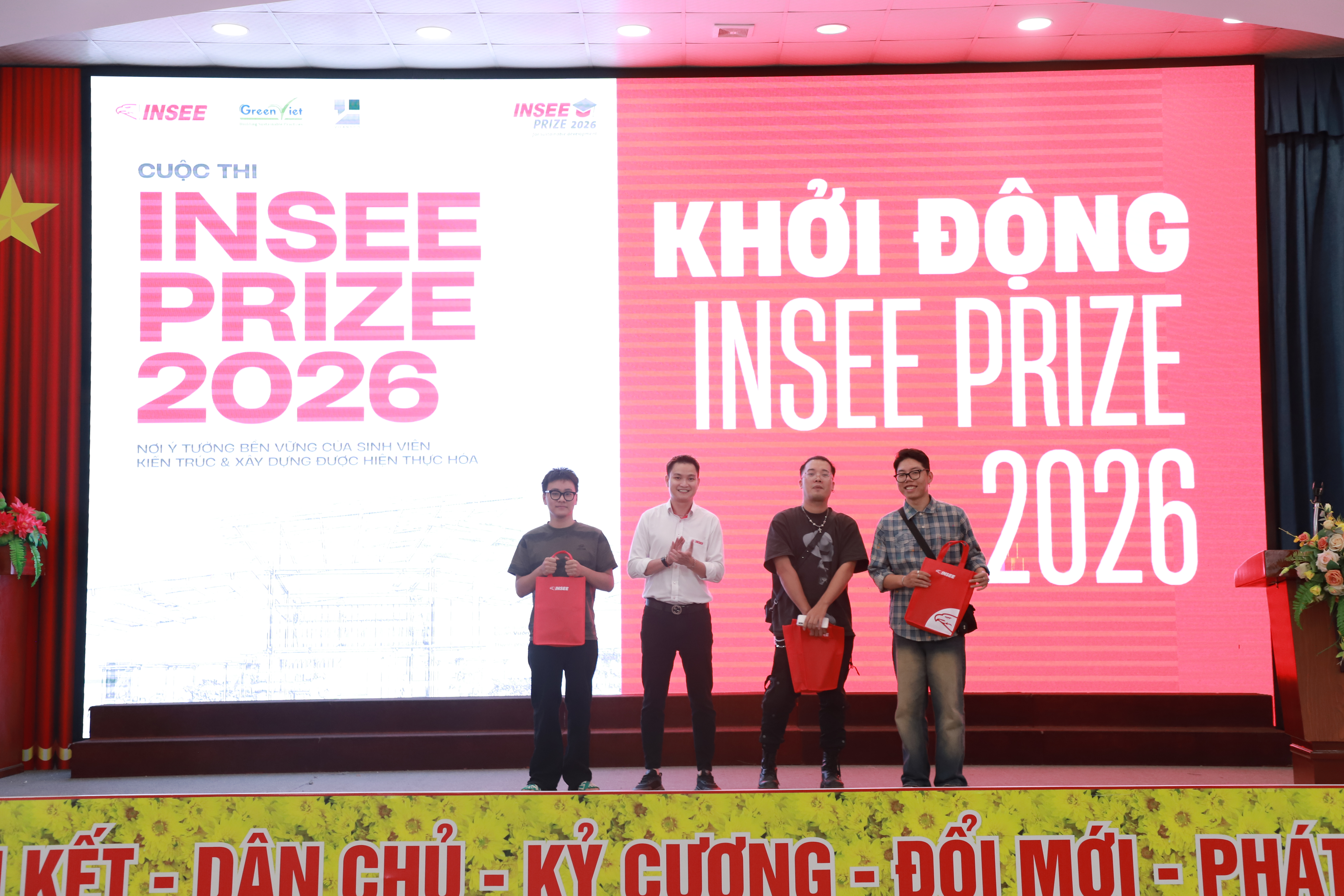PHÁT ĐỘNG CUỘC THI INSEE PRIZE 2026 DÀNH CHO SINH VIÊN KHỐI NGÀNH NGÀNH KIẾN TRÚC VÀ XÂY DỰNG 