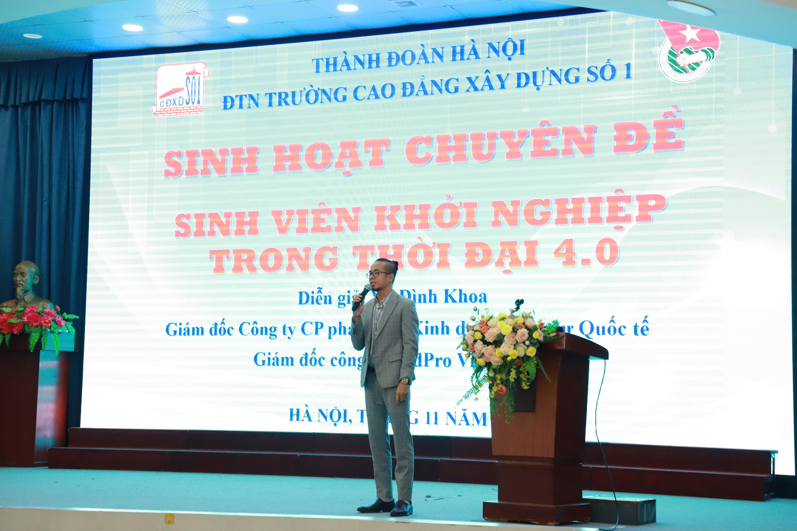 TUẦN SINH HOẠT CHÍNH TRỊ ĐẦU KHÓA TRÌNH ĐỘ CAO ĐẲNG NĂM HỌC 2024 - 2025