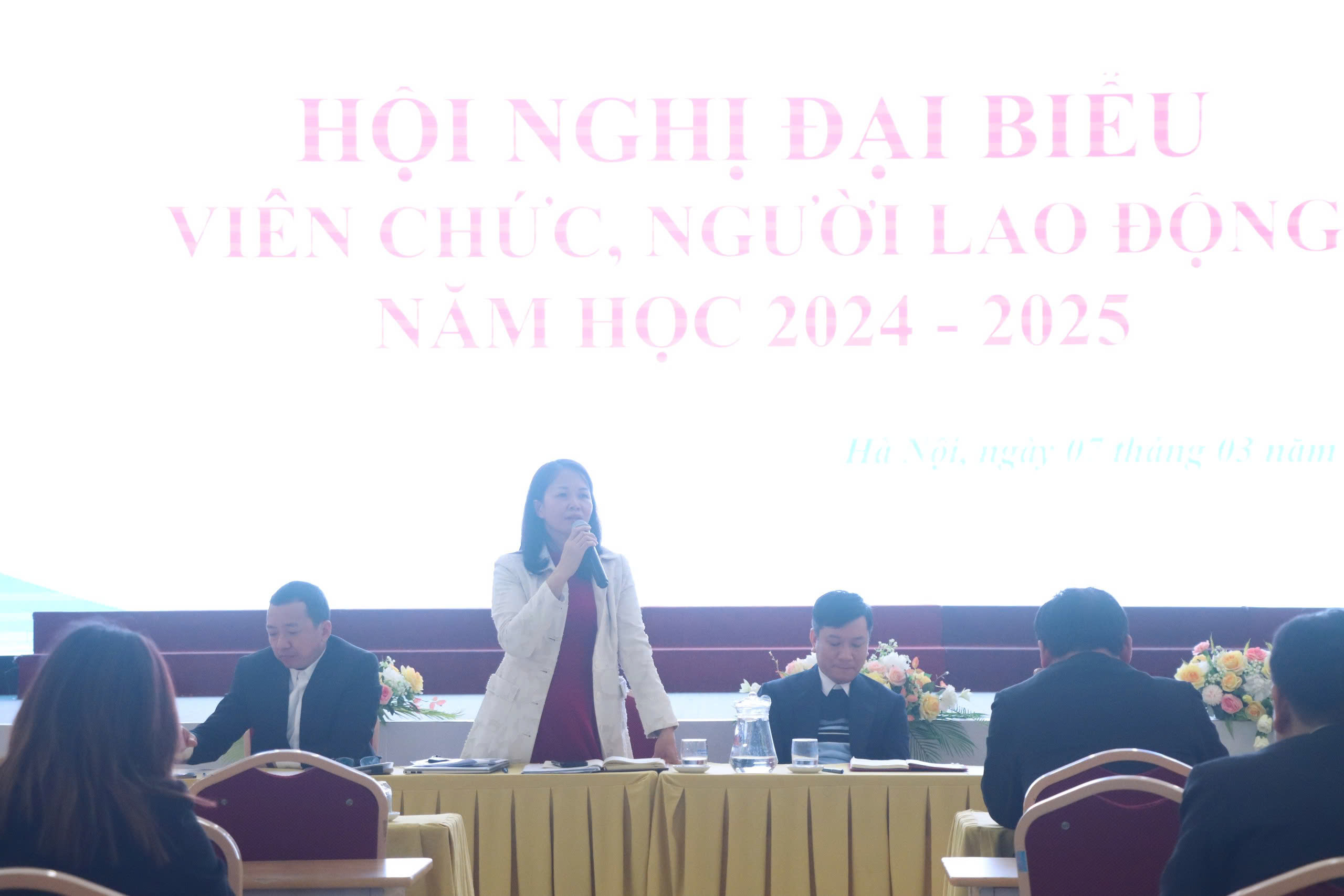 HỘI NGHỊ ĐẠI BIỂU CÁN BỘ, VIÊN CHỨC, NGƯỜI LAO ĐỘNG NĂM HỌC 2024 – 2025