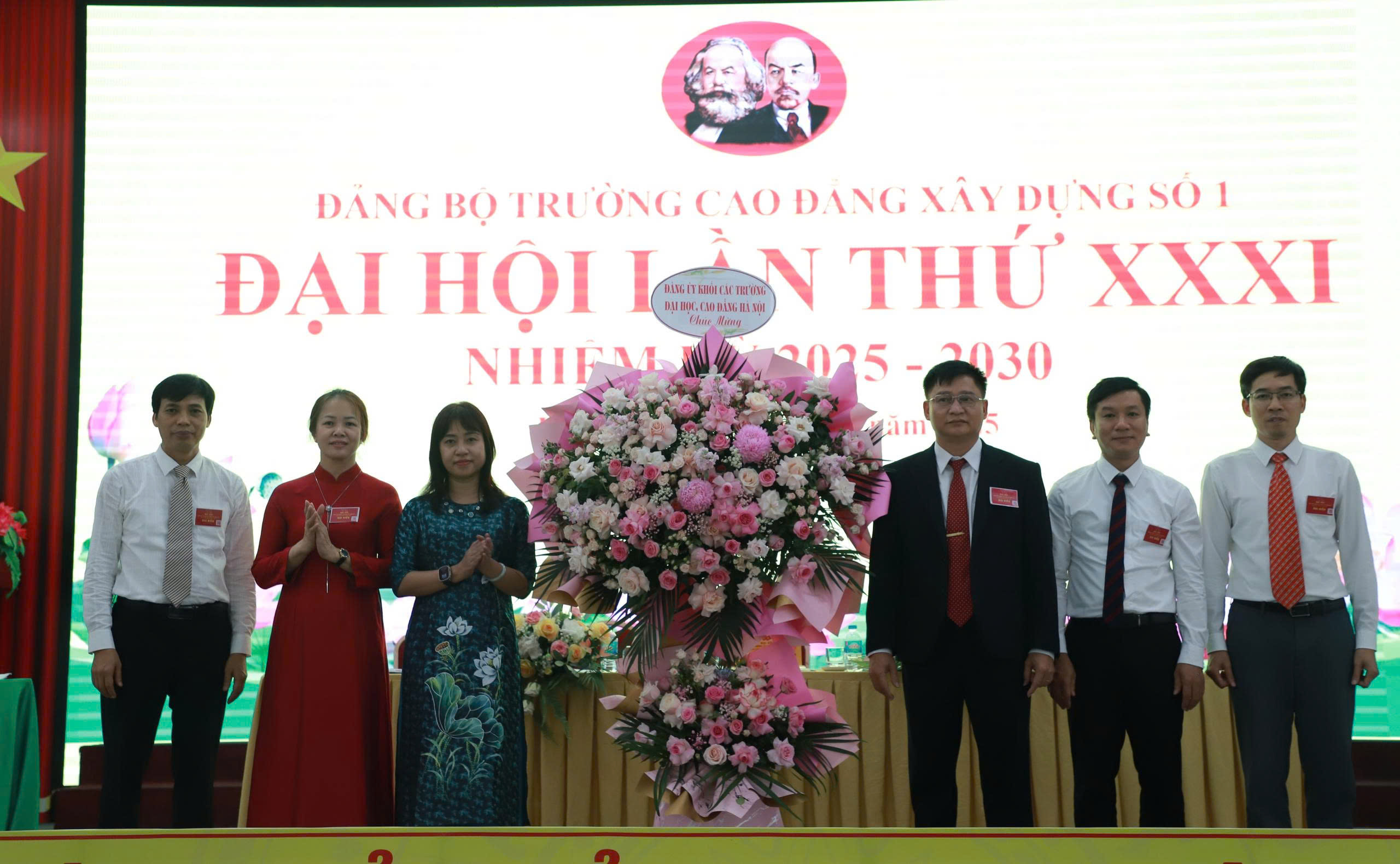 ĐẠI HỘI ĐẢNG BỘ TRƯỜNG CAO ĐẲNG XÂY DỰNG SỐ 1 LẦN THỨ XXXI, NHIỆM KỲ 2025 – 2030